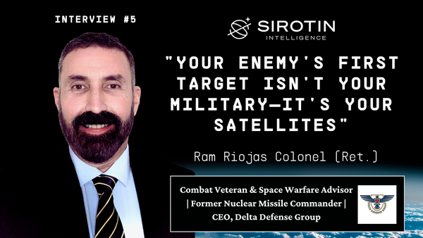 How Do You Win a War in Space? Meet Ram Riojas, the Ex-Nuclear Commander Who Led 150 Combat Missions & Now Advises Nations on Space Defense