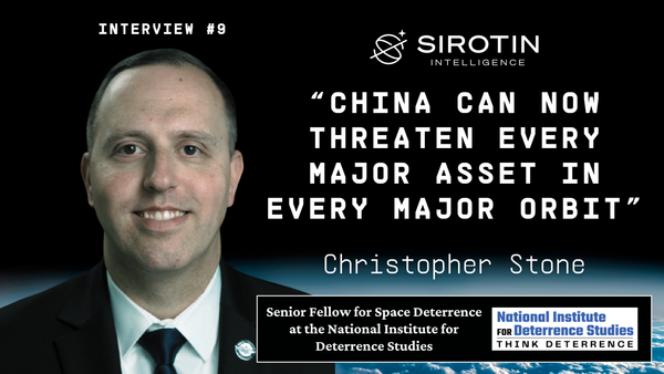 "We're Being Attacked Every Day": Former Pentagon Space Advisor Christopher Stone on Why America is Losing the War in Orbit